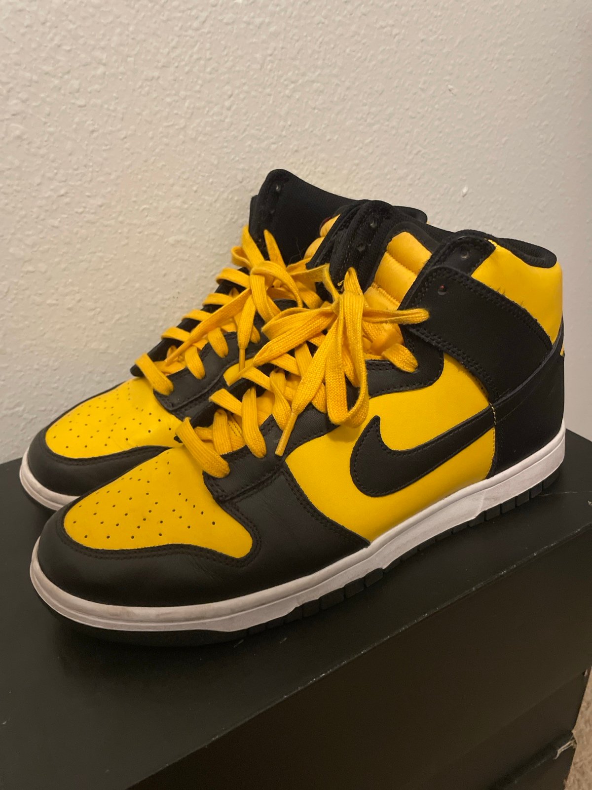Nike Dunk High (Black & Yellow) Size 11
