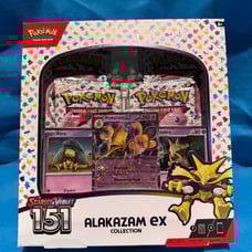 Pokémon 151 Alakazam EX Collection