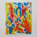 Original Acrylic Abstract Painting on Canvas 16 x 20 Signed 2020