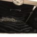 NEW INC Large Silver Rhinestone Clutch
