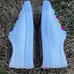 NEW Polo Ralph Lauren Elmwood size 7.5 Womens Pink Rainbow shoes