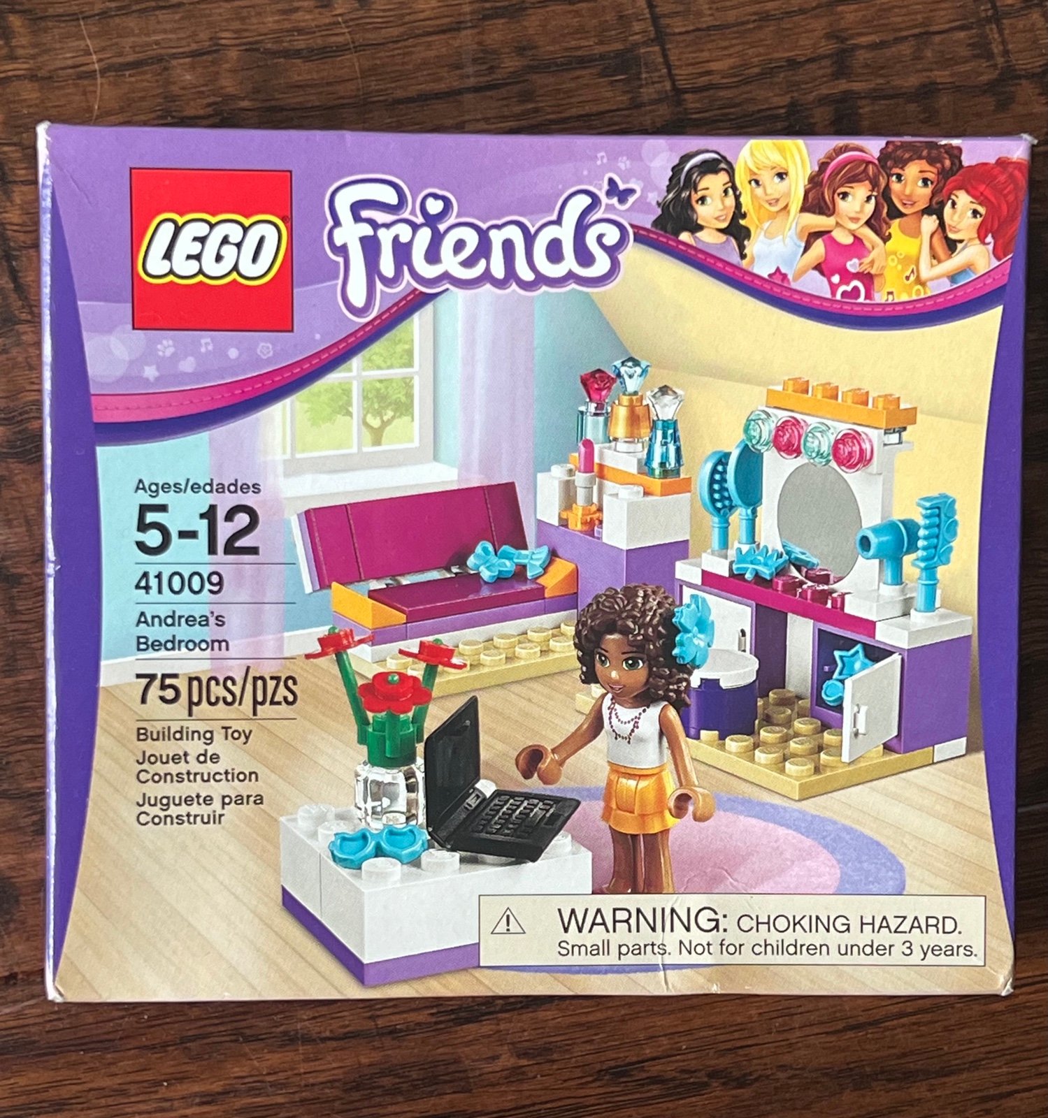 LEGO Friends Andreas Bedroom Set 41009 MINT