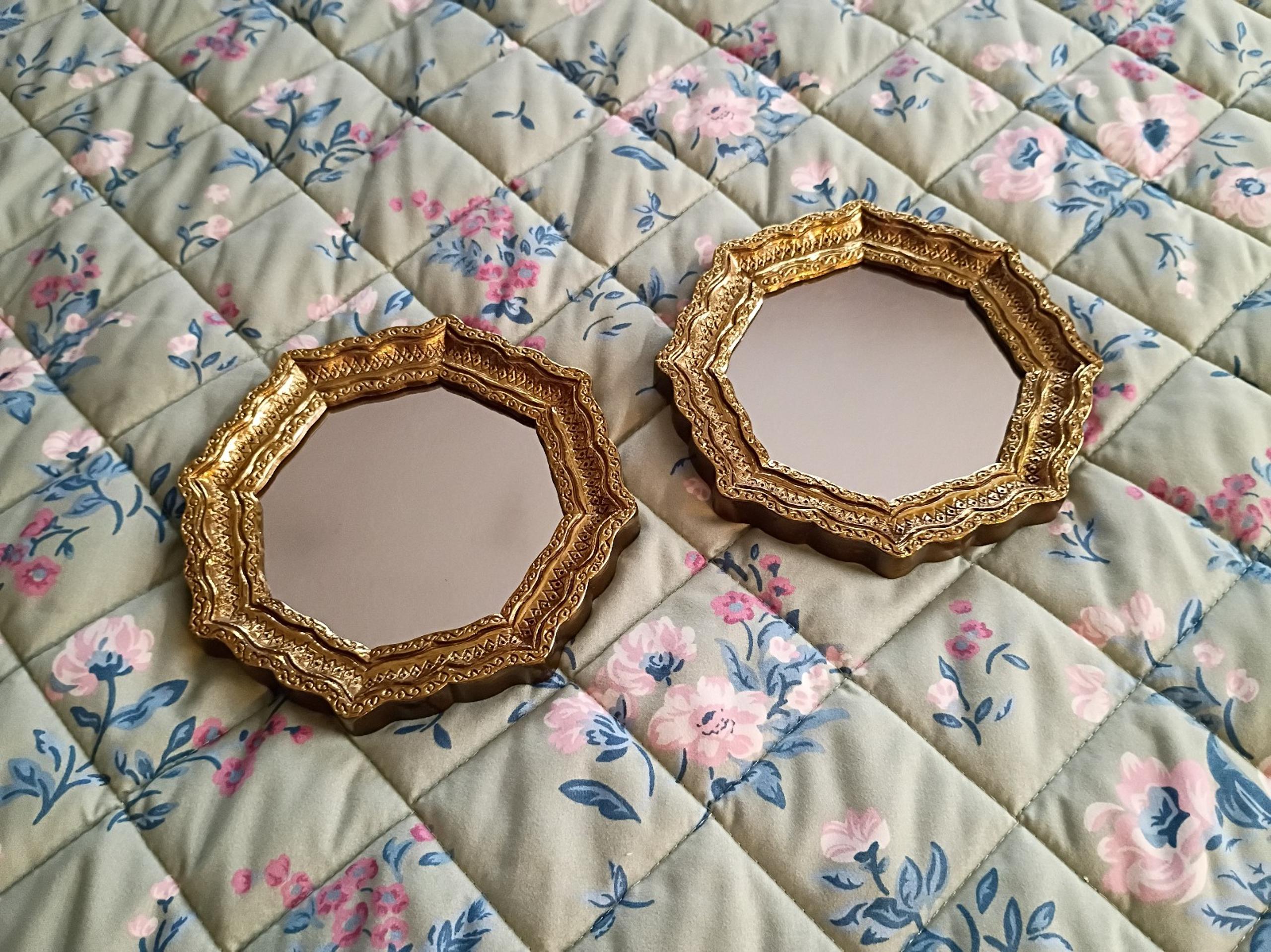 Gold Accent Mirrors
