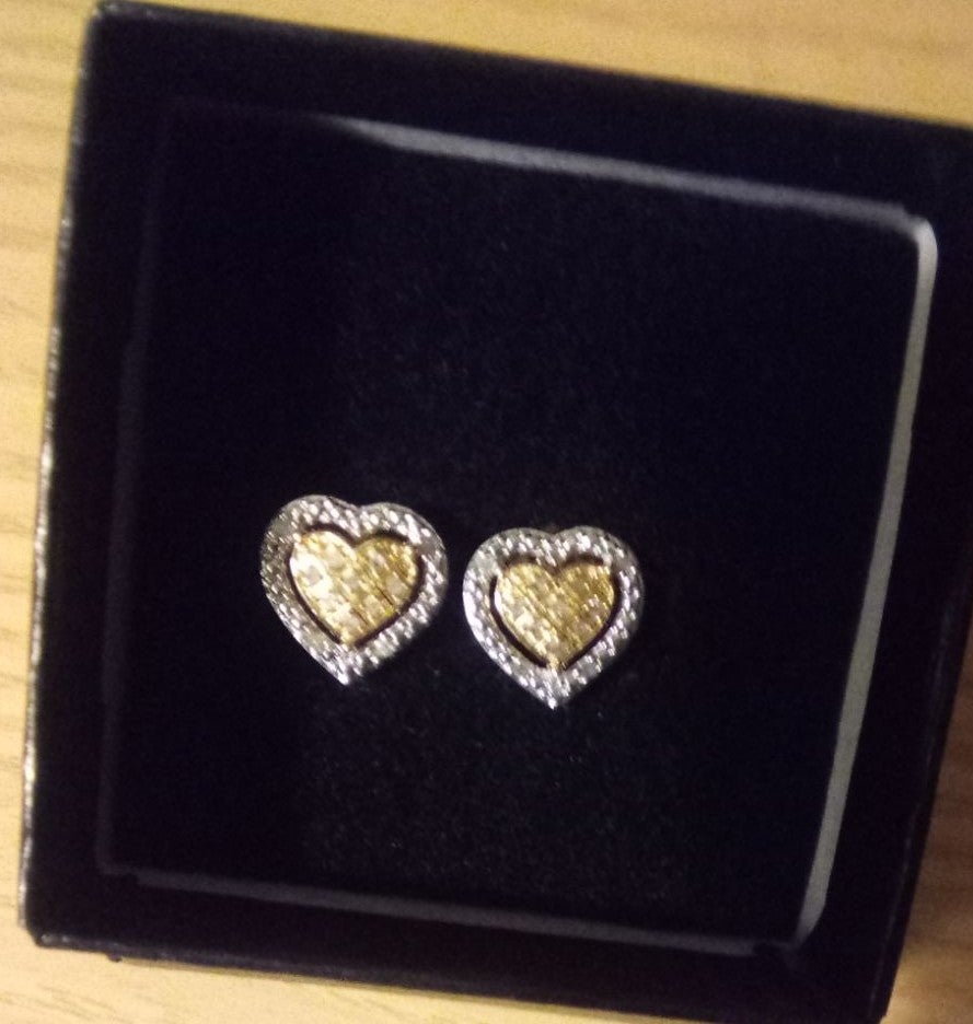 Heart earrings