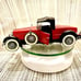 VTG. 1988 Franklin Mint Model Metal. Struts Black Horse Speedster. Doors open.