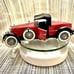 VTG. 1988 Franklin Mint Model Metal. Struts Black Horse Speedster. Doors open.
