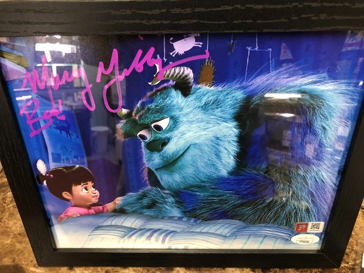Monsters Inc. Mary Gibbs BOO Signed 8x10 Photo w Dual COA!