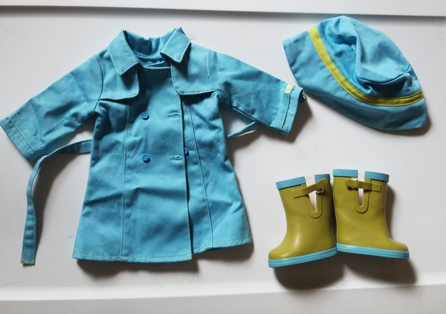 American girl Rain coat set