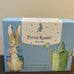 New PETER RABBIT Beatrix Potter Bunny Watering Can Salt & Pepper Shaker Set