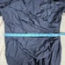 Cynthia & Sahar Long Sleeve Draped Stretch Satin Mermaid Dress Midnight XL CS102