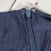 Cynthia & Sahar Long Sleeve Draped Stretch Satin Mermaid Dress Midnight XL CS102