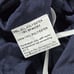 Cynthia & Sahar Long Sleeve Draped Stretch Satin Mermaid Dress Midnight XL CS102