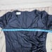 Cynthia & Sahar Long Sleeve Draped Stretch Satin Mermaid Dress Midnight XL CS102