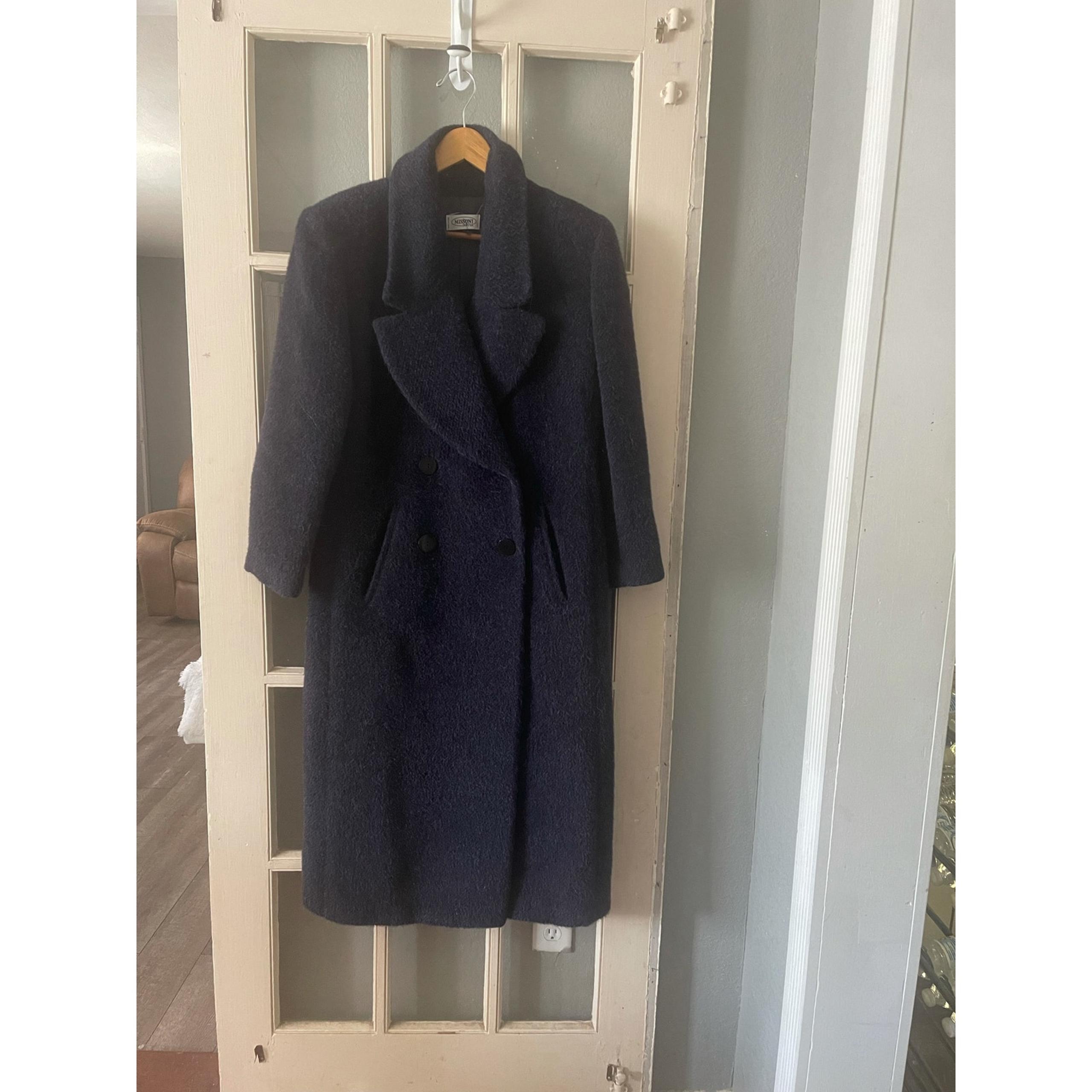 Vintage Missoni Donna Alpaca Double Breasted Coat