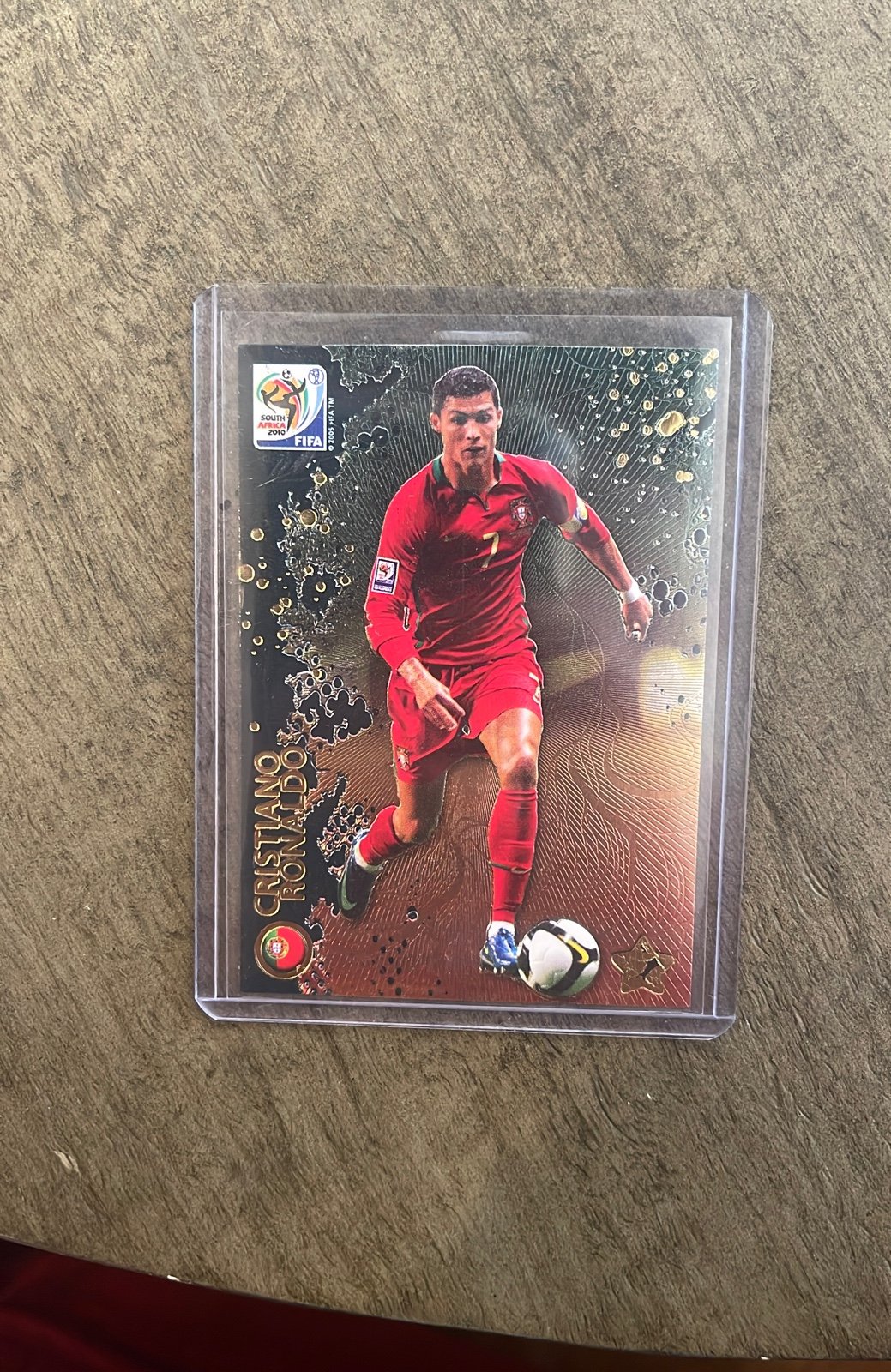 2010 Cristiano Ronaldo Foil Card