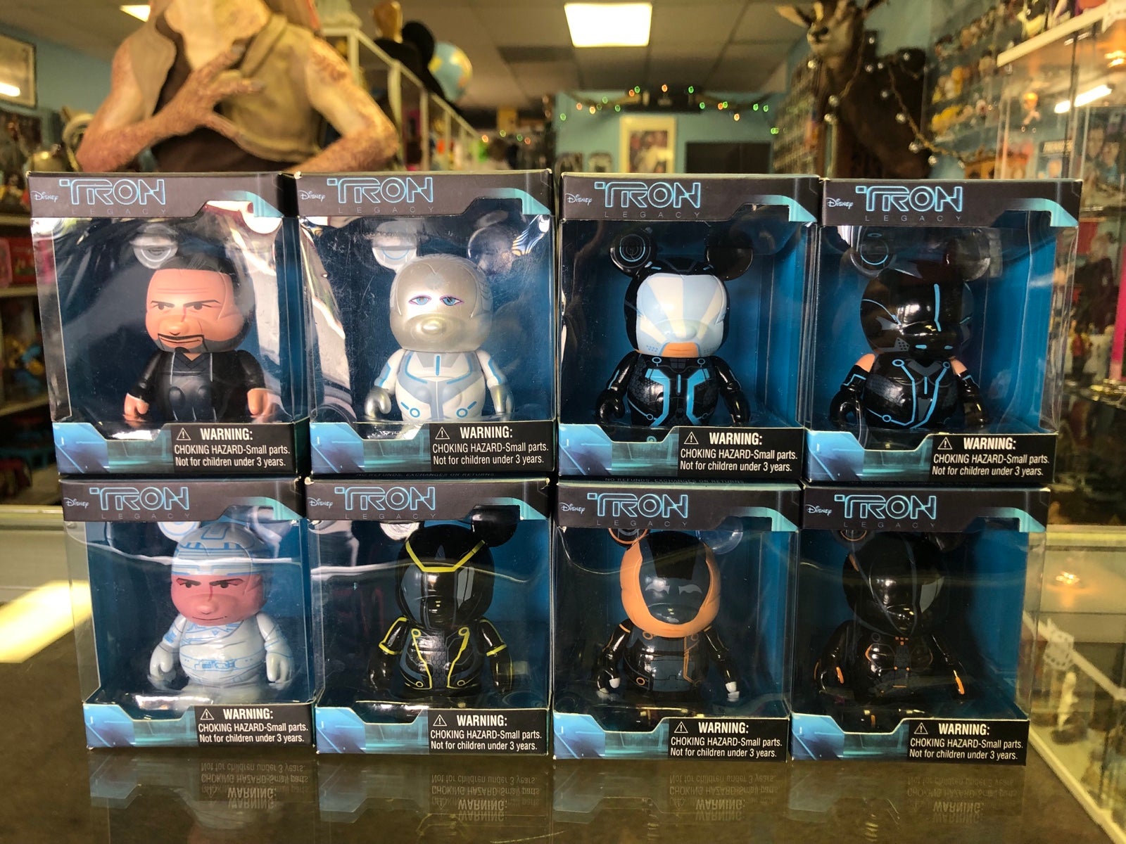 Completed DISNEY - VINYLMATION - TRON LEGACY - DISNEY VINYL - DISNEY PARKS