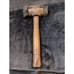 Antique Garland #3 Saco, Maine leather end, split top Hammer