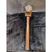 Antique Garland #3 Saco, Maine leather end, split top Hammer