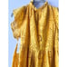 Anthropologie En Saison Isabetta Eyelet Mini Dress Yellow NWT Small
