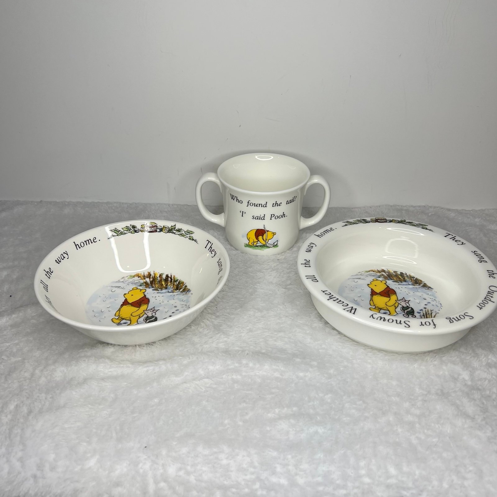 Royal Doulton Winnie the Pooh Children Bowl & Mug Set