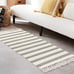 NEW Rug Runner 2' x 4.3', Washable Fringe Tassels Throw Rug for Bathroom.