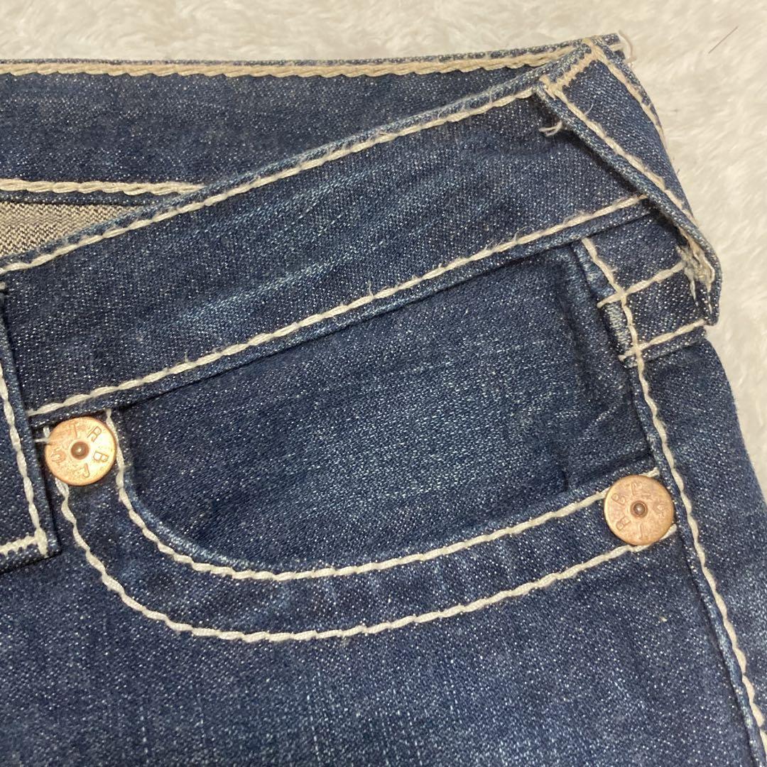 Rare TRUE RELIGION JOEY SHORT BIG T with thick stitching. Other