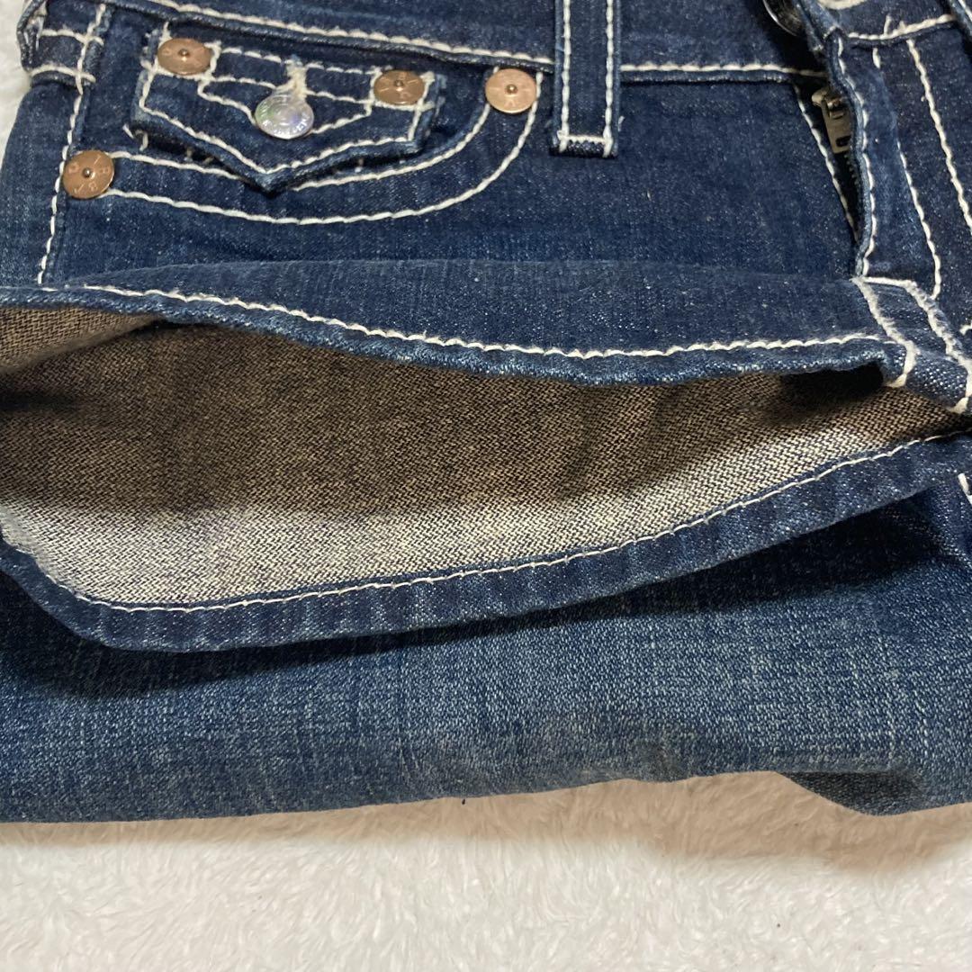 Rare TRUE RELIGION JOEY SHORT BIG T with thick stitching. Other