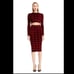 Torn by Ronny Kobo stretch-knit midi skirt in London Plaid Size XS