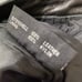 First Classic Leather Gear Black Pebbled Leather Jeans Pants High Waisted 8