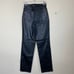 First Classic Leather Gear Black Pebbled Leather Jeans Pants High Waisted 8