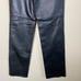 First Classic Leather Gear Black Pebbled Leather Jeans Pants High Waisted 8