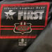 First Classic Leather Gear Black Pebbled Leather Jeans Pants High Waisted 8