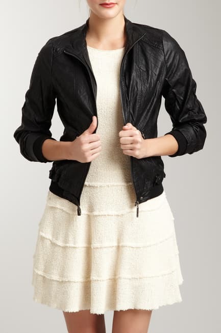 Vertigo Faux Leather Jacket