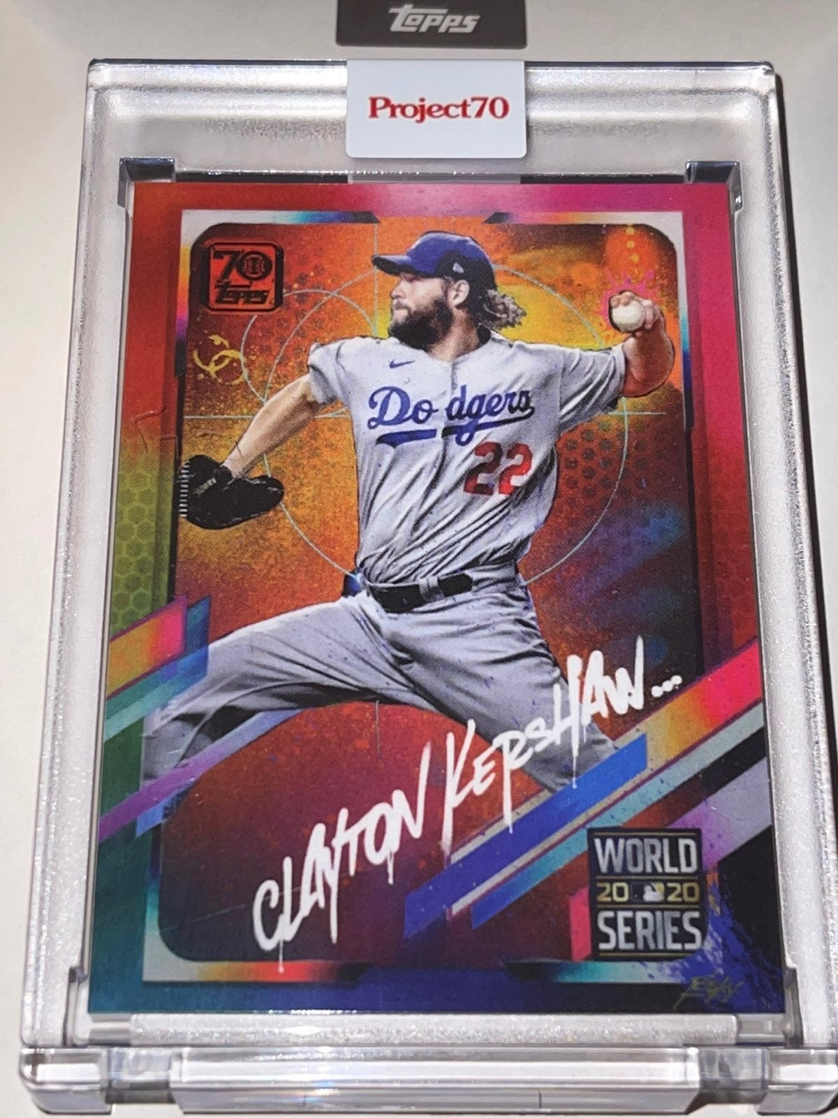Topps Project 70 393 Clayton Kershaw Los Angeles Dodgers by Risk