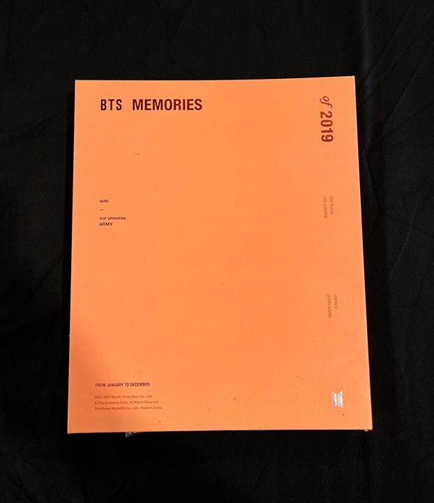 BTS Memories of 2019 with RM and Jimin Photocards