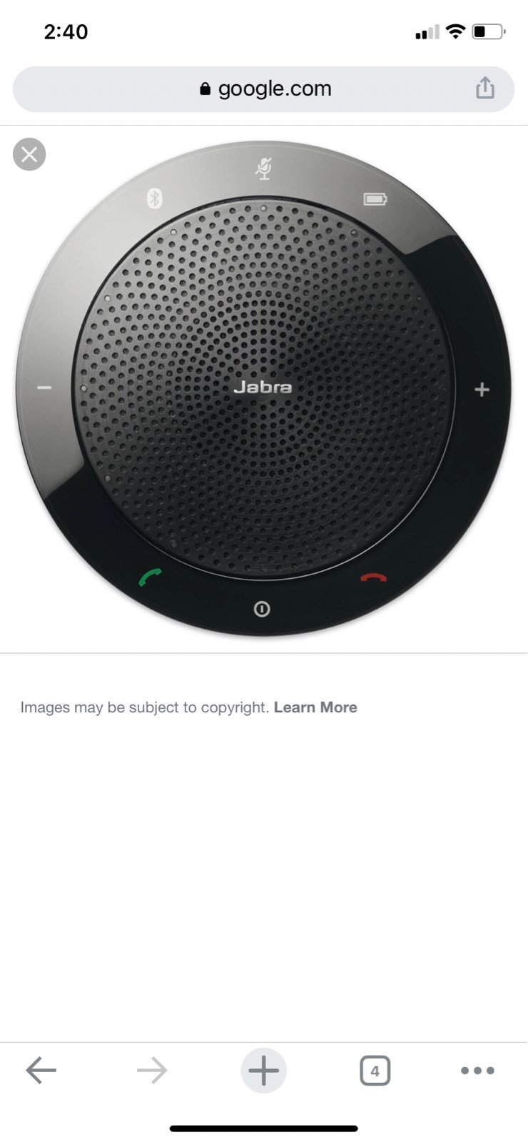 Jabra GN 510 + VC USB VOIP desktop handsfree speaker