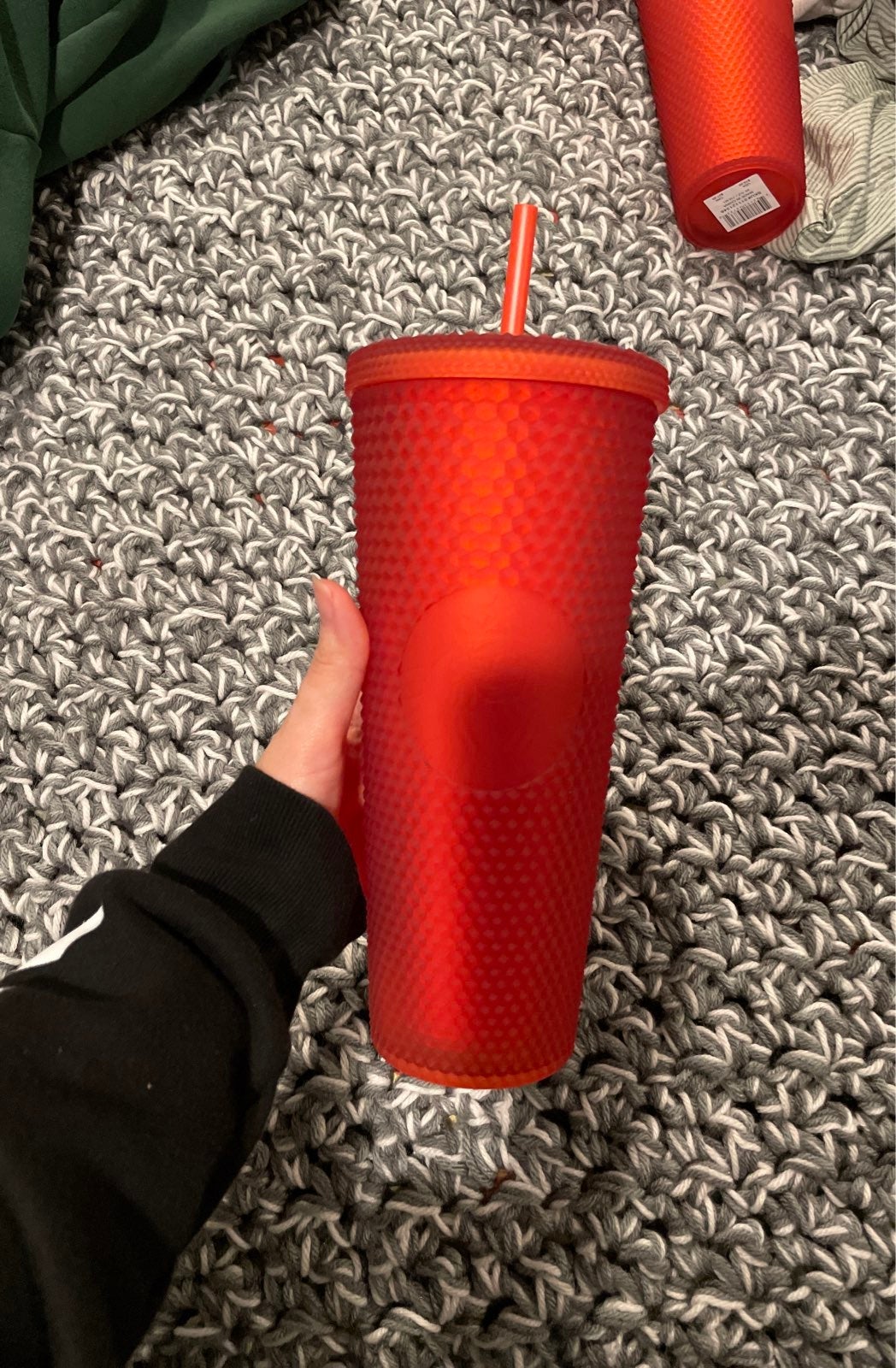 Starbucks tumbler studded Red