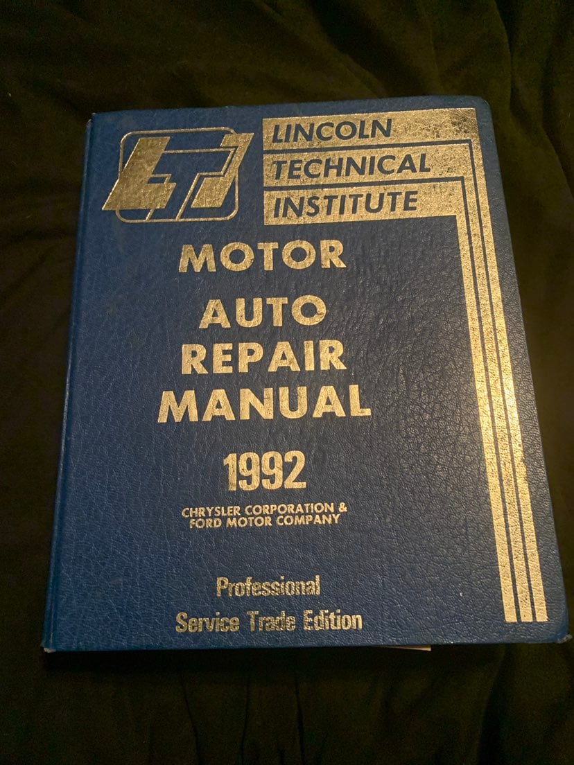Motor auto repair manual