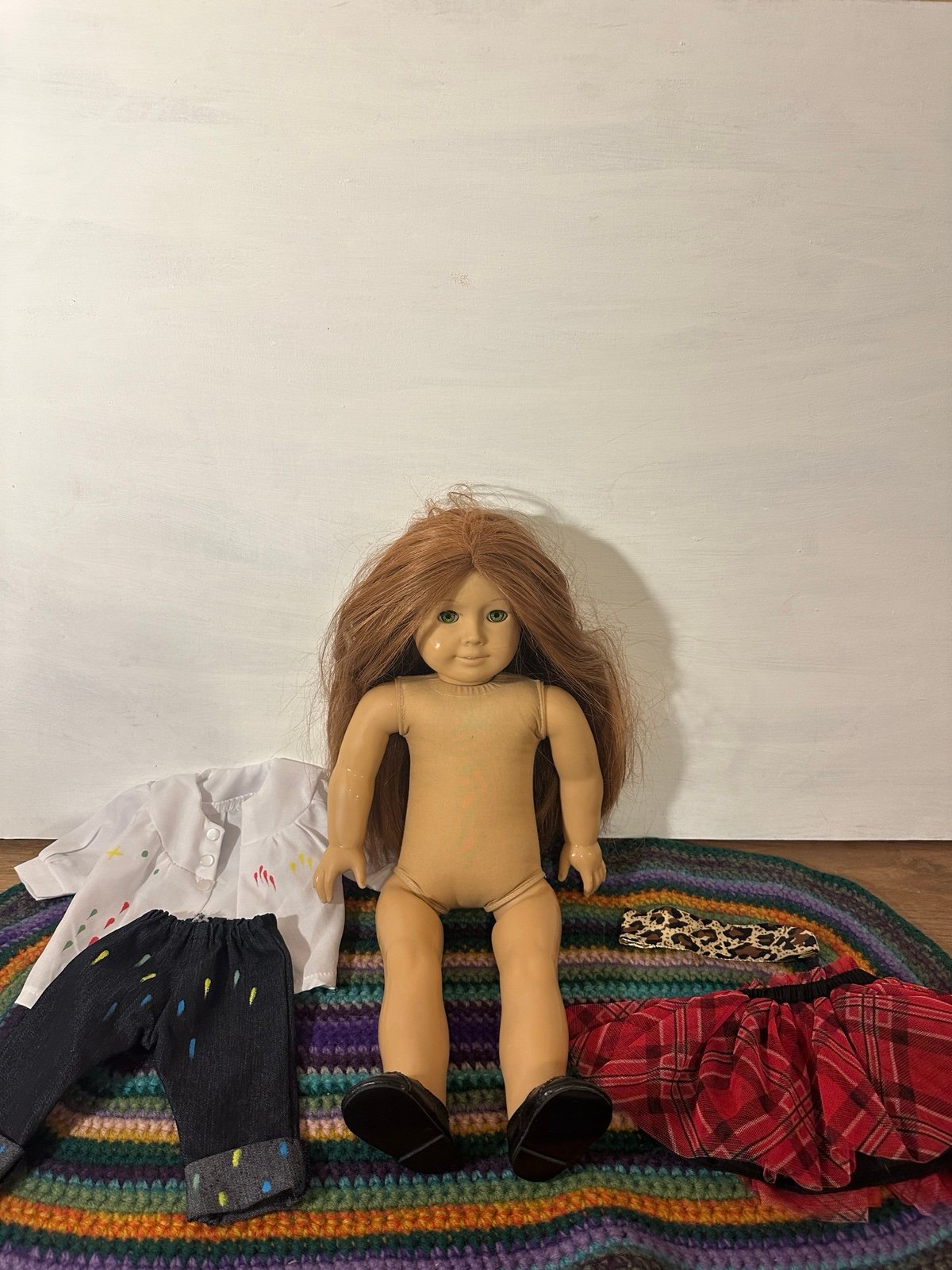 Vintage American Girl “Pleasant Company” Doll & Accessories