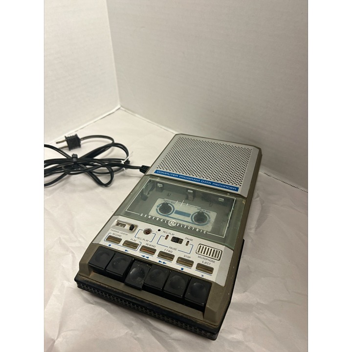Vintage General Electric Cassette Recorder Model 3-5159A