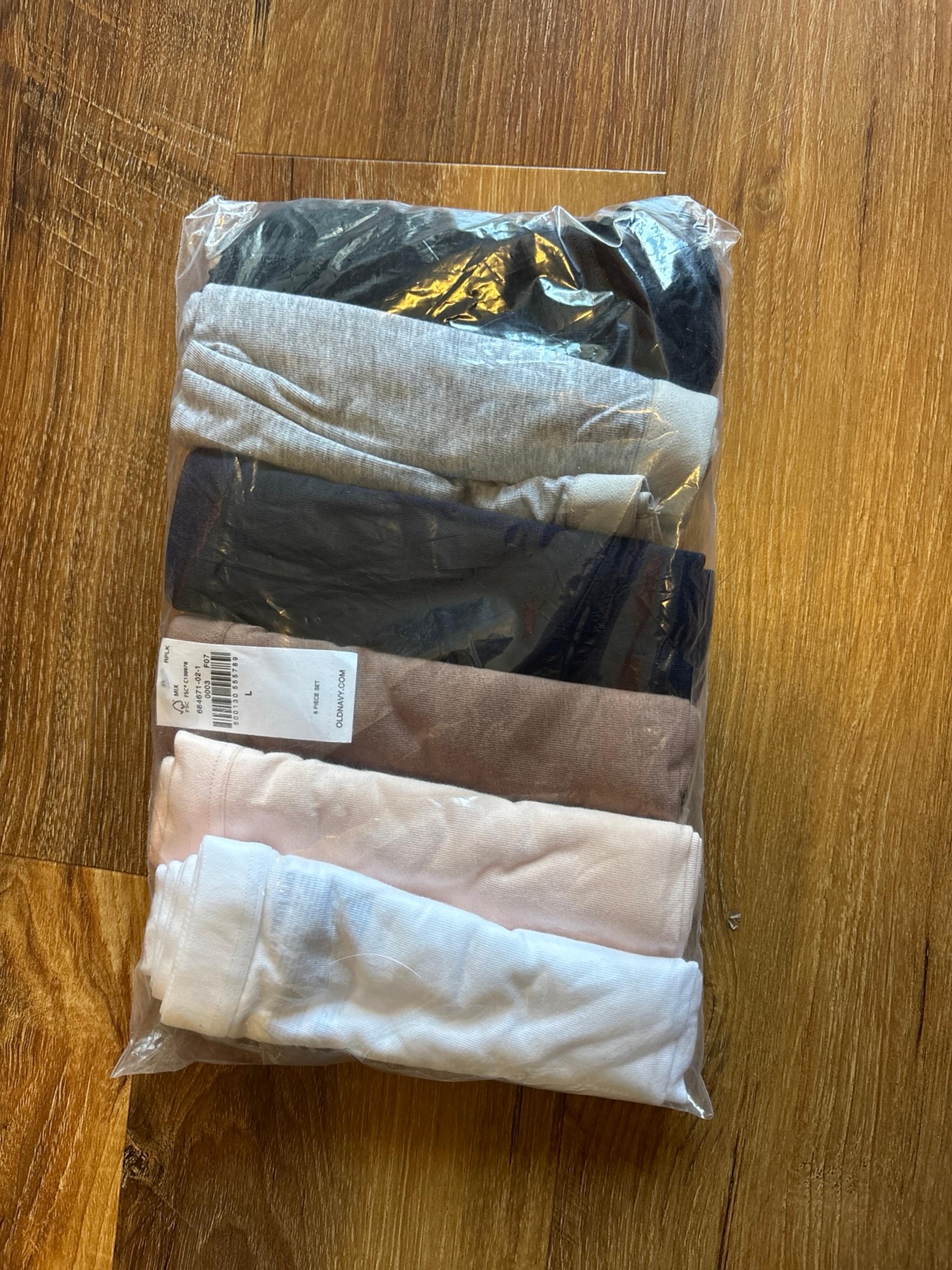 New Old navy womens 6 pack cotton briefs large