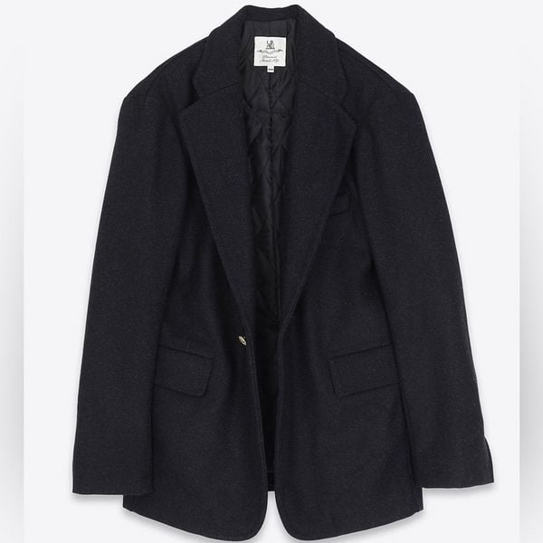 Denimist Deconstructed Blazer Navy Blue 525