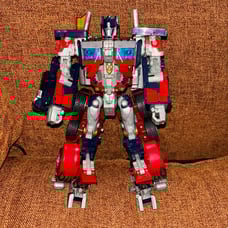 TRANSFORMERS 2006 MOVIE LEADER CLASS OPTIMUS PRIME COMPLETE ELECTRONICS WORK