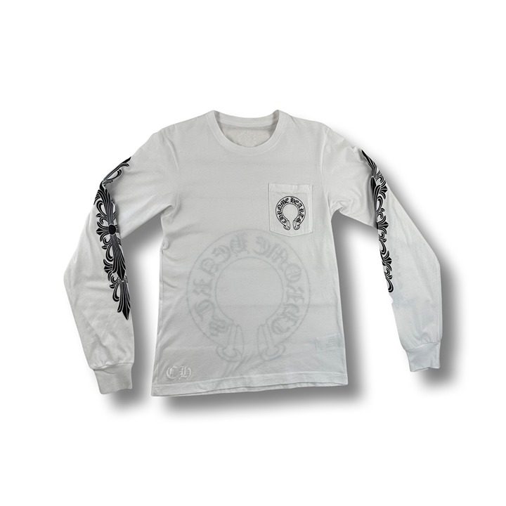 Chrome Hearts Classic Long Sleeve Pocket T Shirt | Mercari