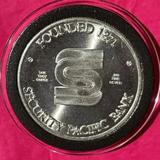 South Pacific Bank 1oz silver coin