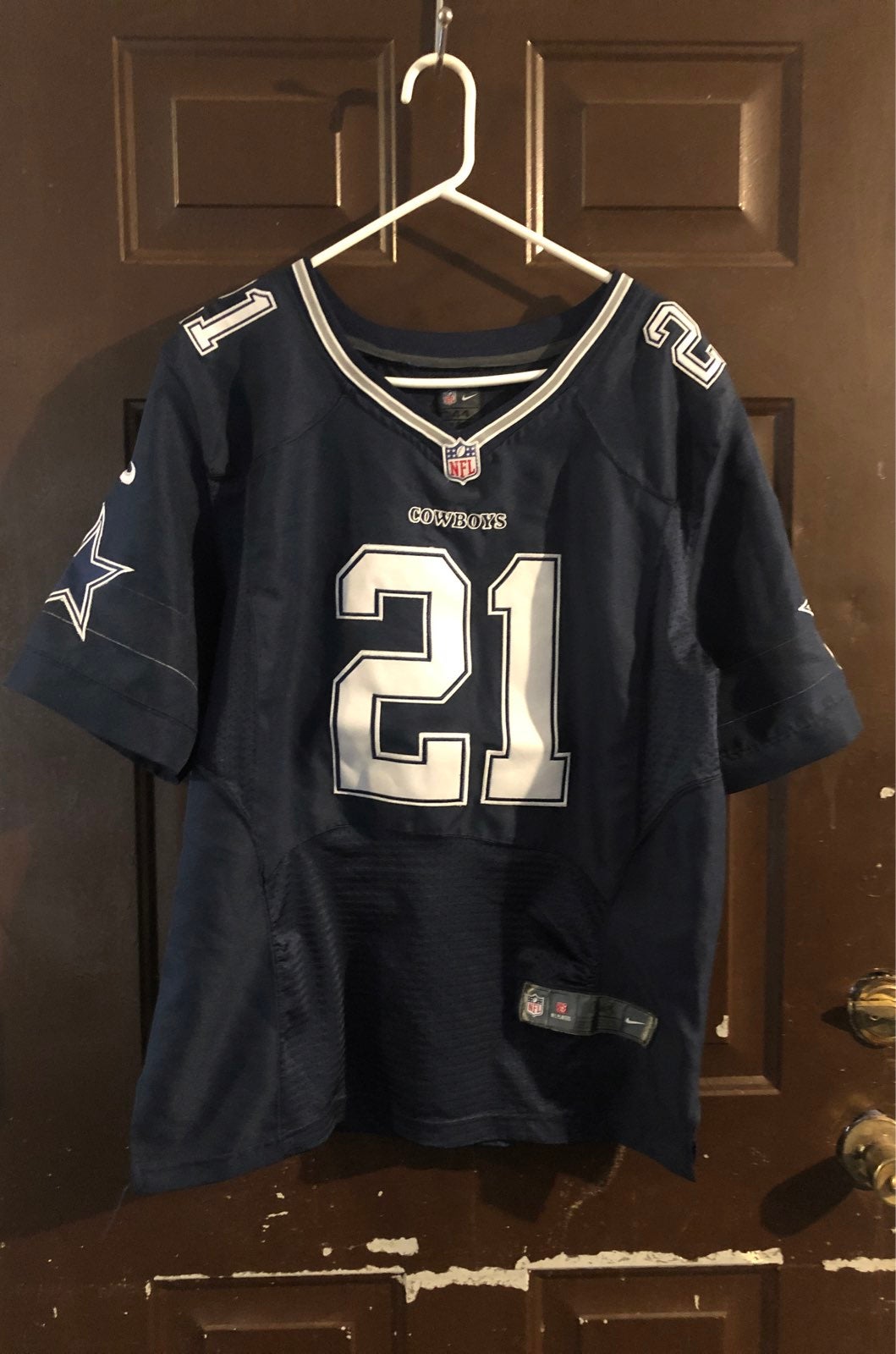 NFLNikeAdultSz44DallasCowboys#21ElliotSewnJersey