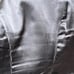 Vintage yet classic Maria Pinto black leather & satin halter style bustier