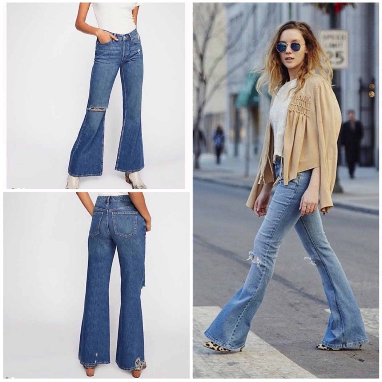 Free People Heritage Flare Jeans