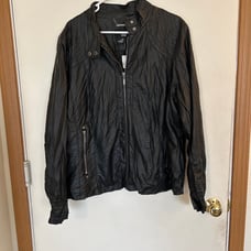 a.n.a new with tags leather jacket retails 110.00