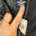 a.n.a new with tags leather jacket retails 110.00